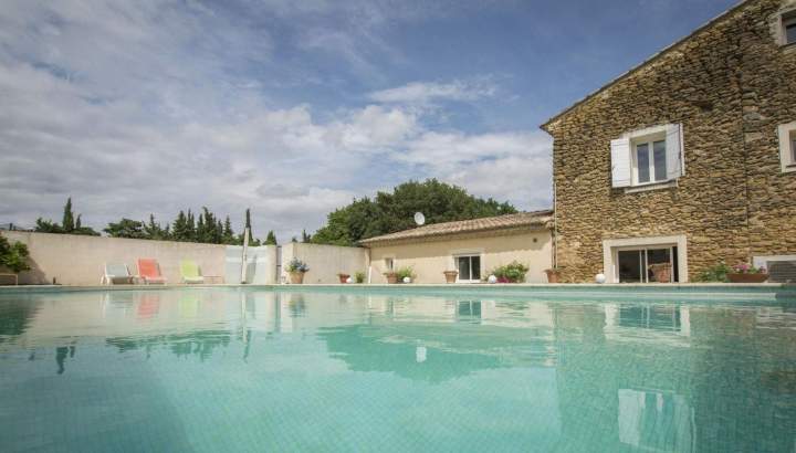 Salle de coucher La Villa Aubignan